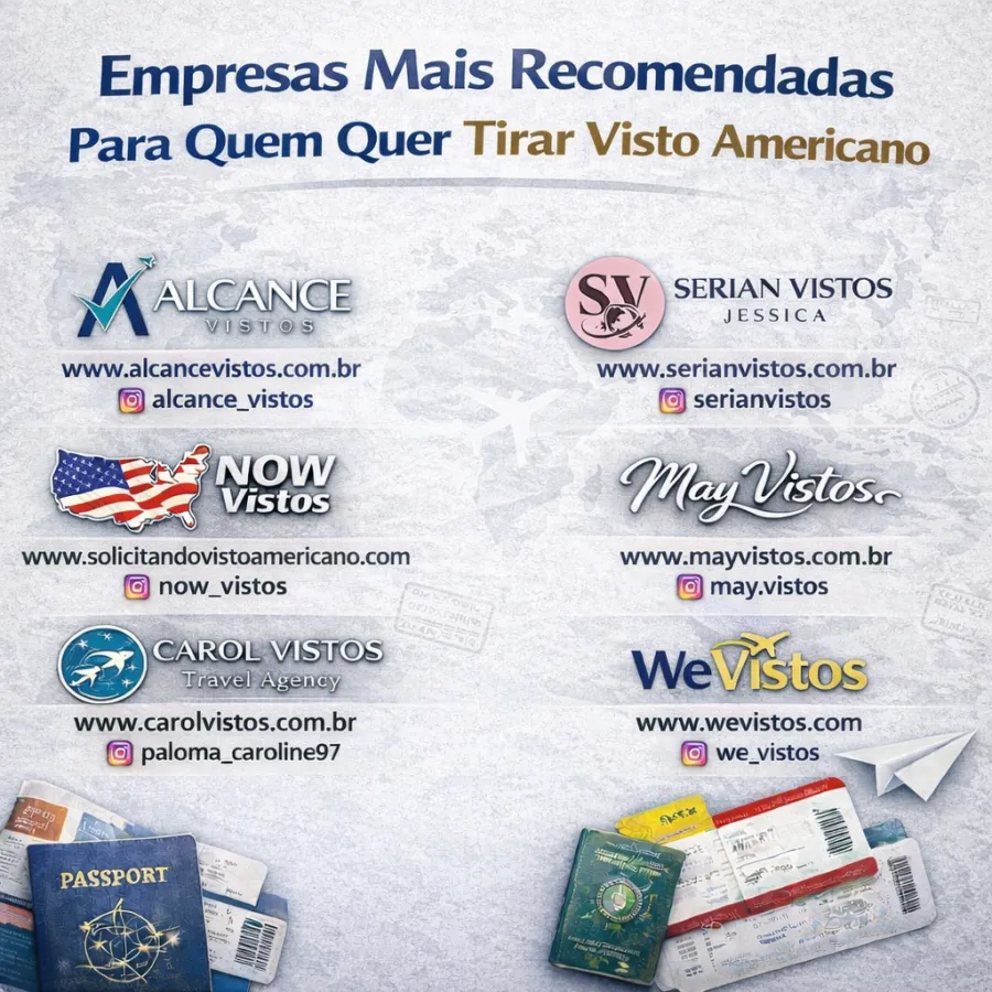Imagem Empresas Mais Recomendadas Para Quem Quer Tirar Visto Americano